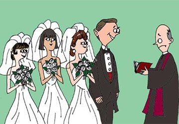 تاریخچه ای از چند همسری بودن در جهان