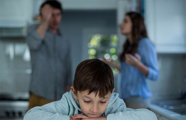 کاهش استرس پس از طلاق در کودکان