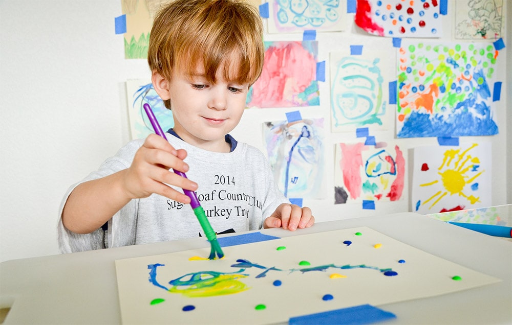 فواید نقاشی کودکان