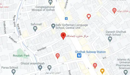 موقعیت در نقشه
