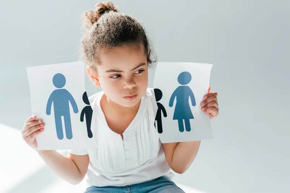 سرزنش توسط فرزند هنگام طلاق